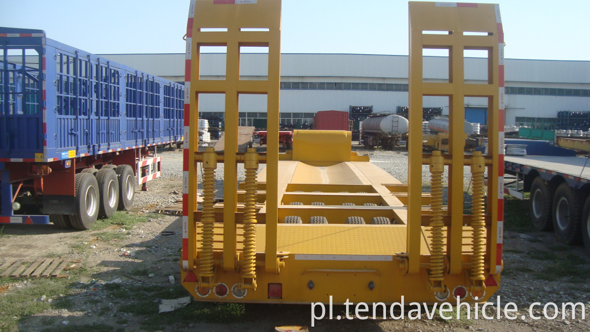 3 Lines 6 Axles Low Bed Trailer